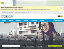 Tablet Screenshot of immonet.de