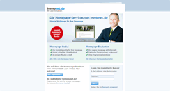 Desktop Screenshot of module.immonet.de
