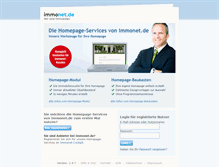Tablet Screenshot of module.immonet.de